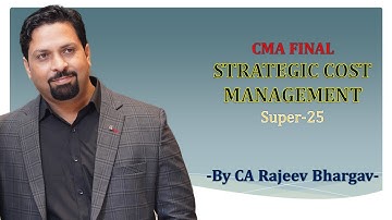 CMA Final: SCM Super 25 Questions