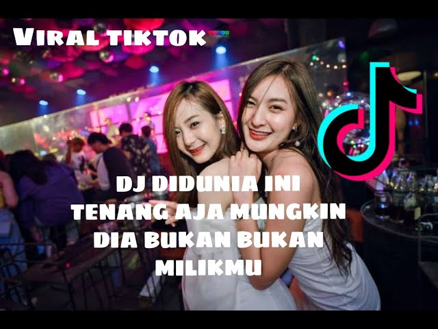 Dj Didunia ini tenang aja mungkin dia | Viral Tiktok class=