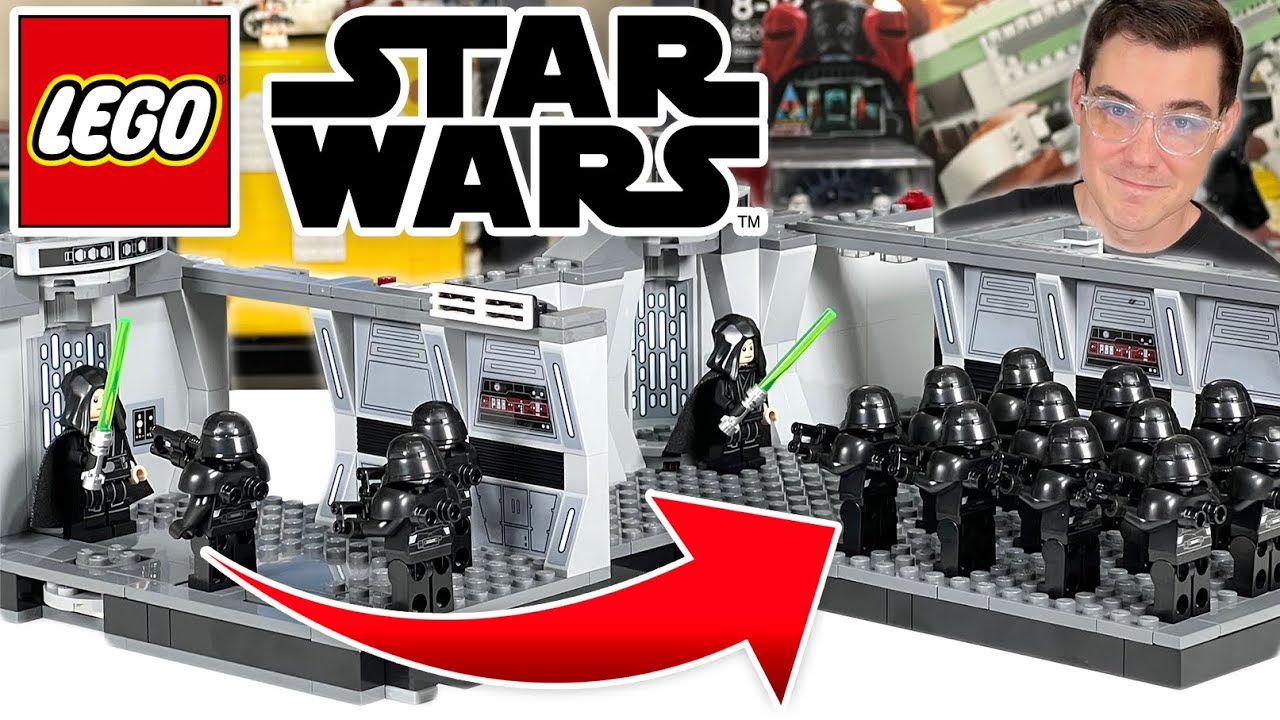 Undertrykkelse Nogen som helst bestyrelse Building The ULTIMATE LEGO Star Wars Dark Trooper Hallway! (75324 Alternate  Build) - YouTube