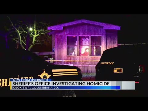Sheriff’s office investigating homicide in Columbiana County