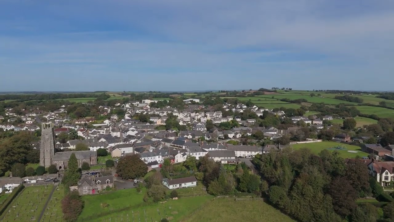 DJI Mini 4 Pro. Chulmleigh, Devon.
