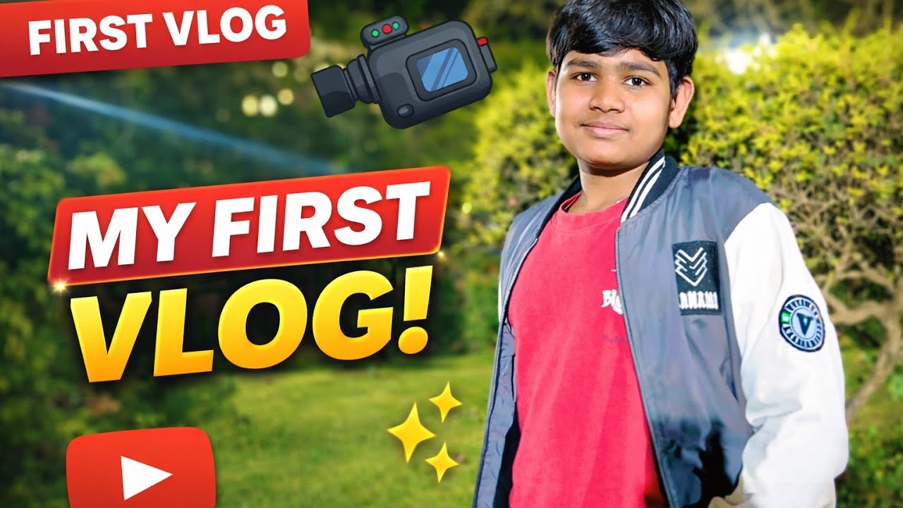 My First Vlog 😍 | First Day of Vlogging | New Journey Starts - YouTube