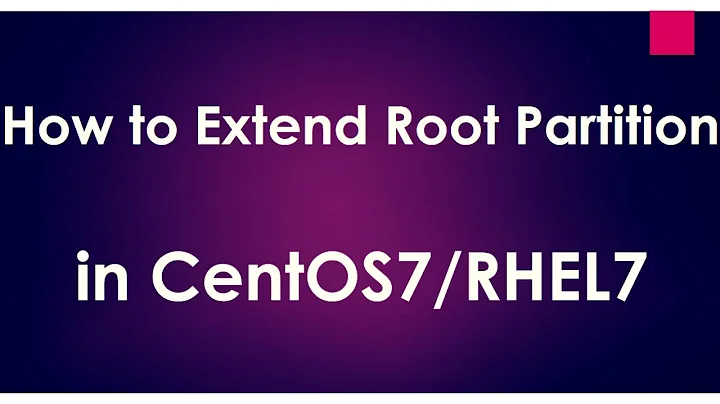 How to extend ROOT Partition in Linux Step by Step in Hindi |  Techie Ansh