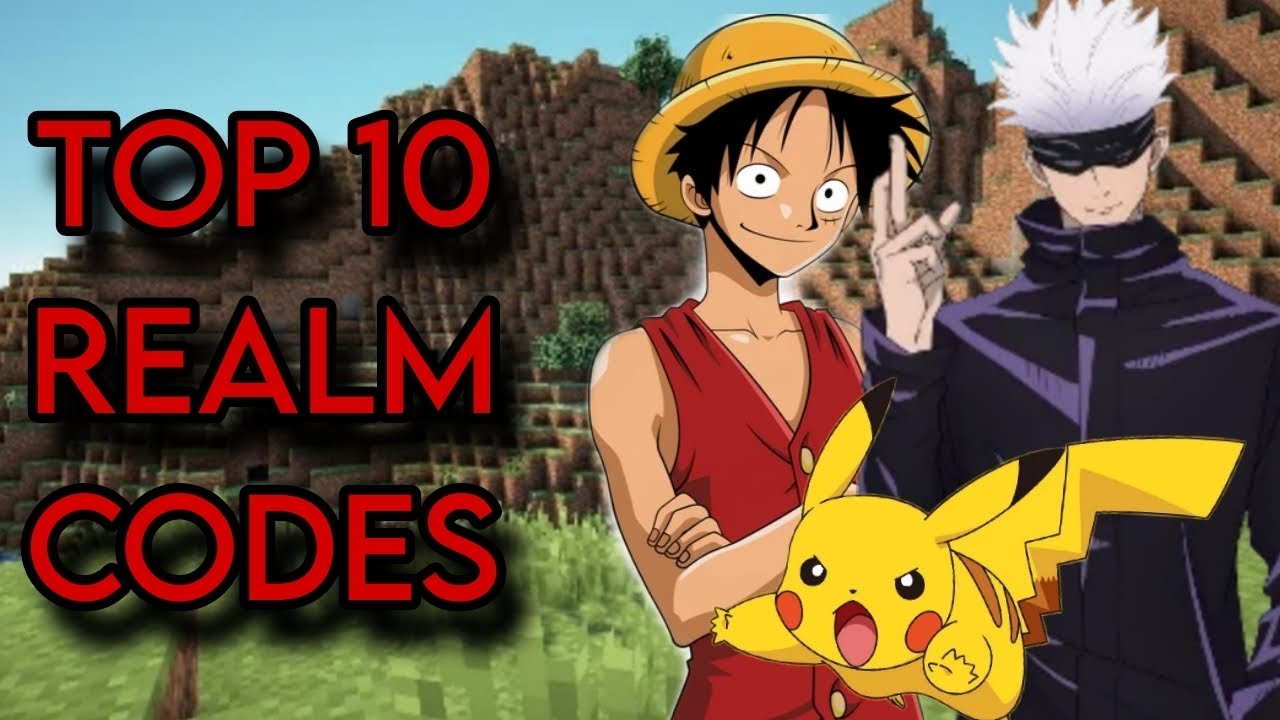 *NEW* TOP 10 BEST REALM CODES FOR MINECRAFT BEDROCK EDITION! - YouTube