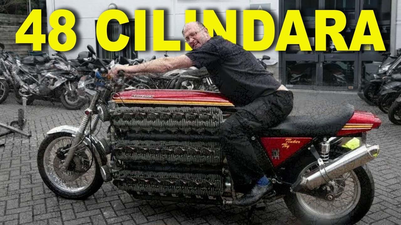 Motocikl s 48 cilindara – tko bi ovo vozio?