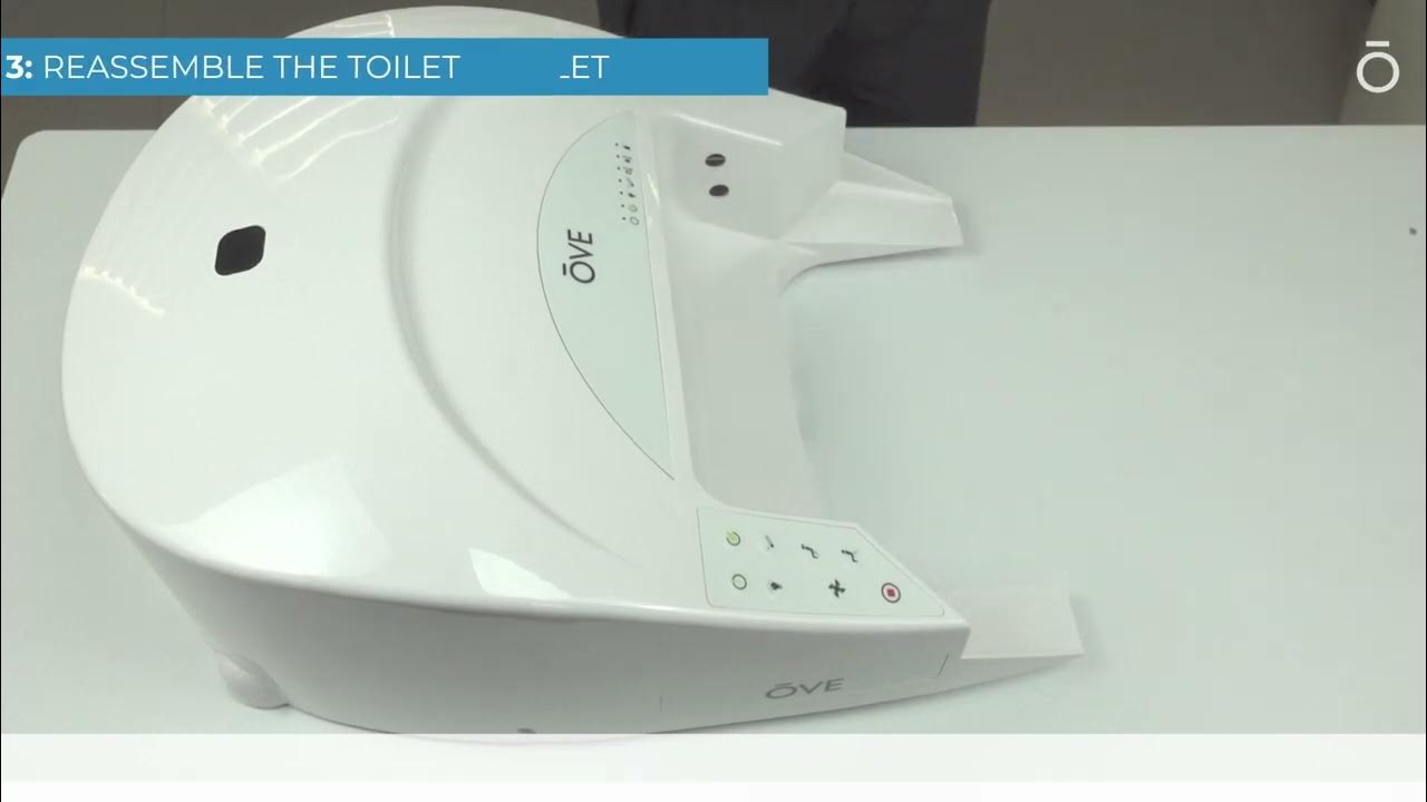OVE Smart Toilet How to Replace Toilet Seat YouTube