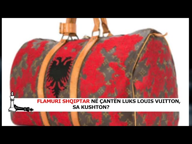 Louis Vuitton', marka luksoze e VIP-ave prodhon çantën me flamurin shqiptar  për 9.900 euro
