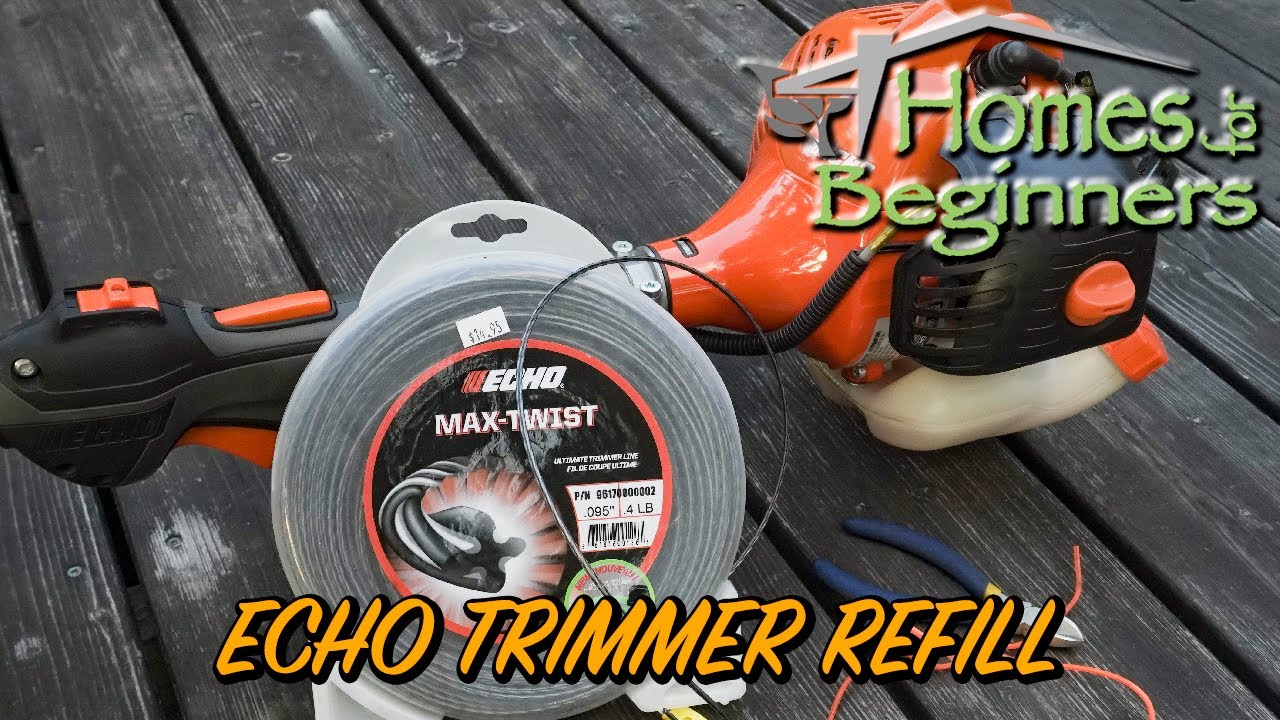 How to Refill Trimmer Line for an Echo Speed Feed Head 