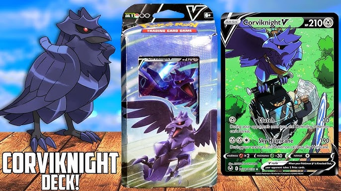 Pokémon TCG: V Battle Deck - Lycanroc vs. Corviknight – T'z Toys & Games