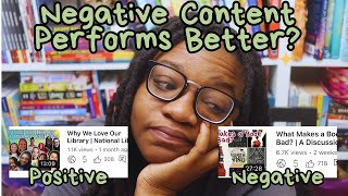 Negative Content Performs Better? | A Discussion