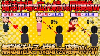 【2ch 面白いスレ】低スぺ婚活女子の結婚確率0%時代ww【ゆっくり解説】