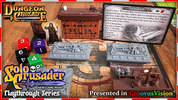 Dungeon Crusade Xmas series - Solo Crusader mode: Turn 9 (part 1)