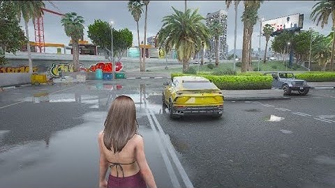 GTA 5 Next Level Graphics QuantV Mod And Realistic Gameplay On RX 6800XT Ultra Settings 