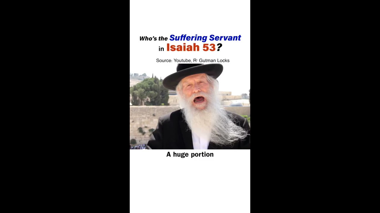 Suffering Servant Of Isaiah 53 