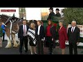 First lady Melania Trump receives White House Christmas tree