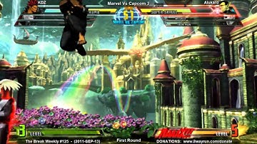 The Break Weekly #125 - MvC3 FR - KDZ VS Alukard