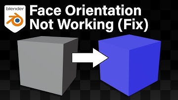 How to Fix Blender Face Orientation Not Working (Blue/Red Not Showing)