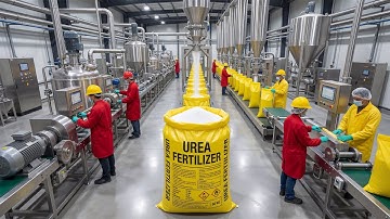 Inside a Modern Urea Fertilizer Factory: From Raw Materials to Granular Urea Fertilizer Full Process