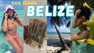 BELIZE | BAECATION TRAVEL VLOG | Ambergris Caye, Cave Tubing, Ziplining, Secret Beach, and more