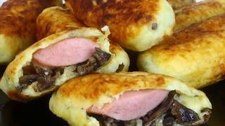 Сосиска в шубке, вкусная закуска или сытный обед Сосиска в шубке, вкусная закуска или сытный обед