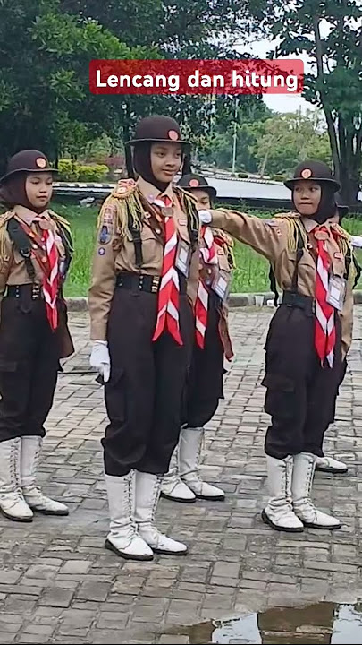 aba-aba baris berbaris lencang kanan dan berhitung #variasiformasi #pramuka #paskibra