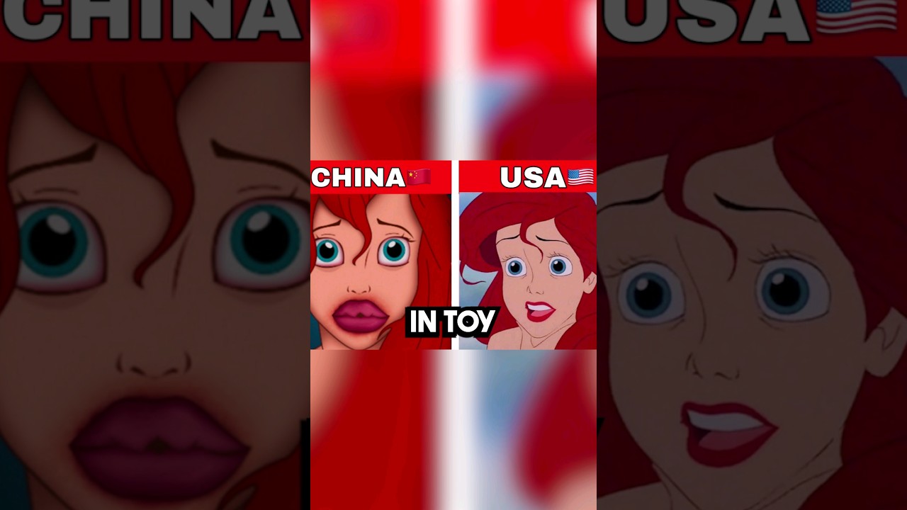 How Cartoons Look In Different Countries...😰