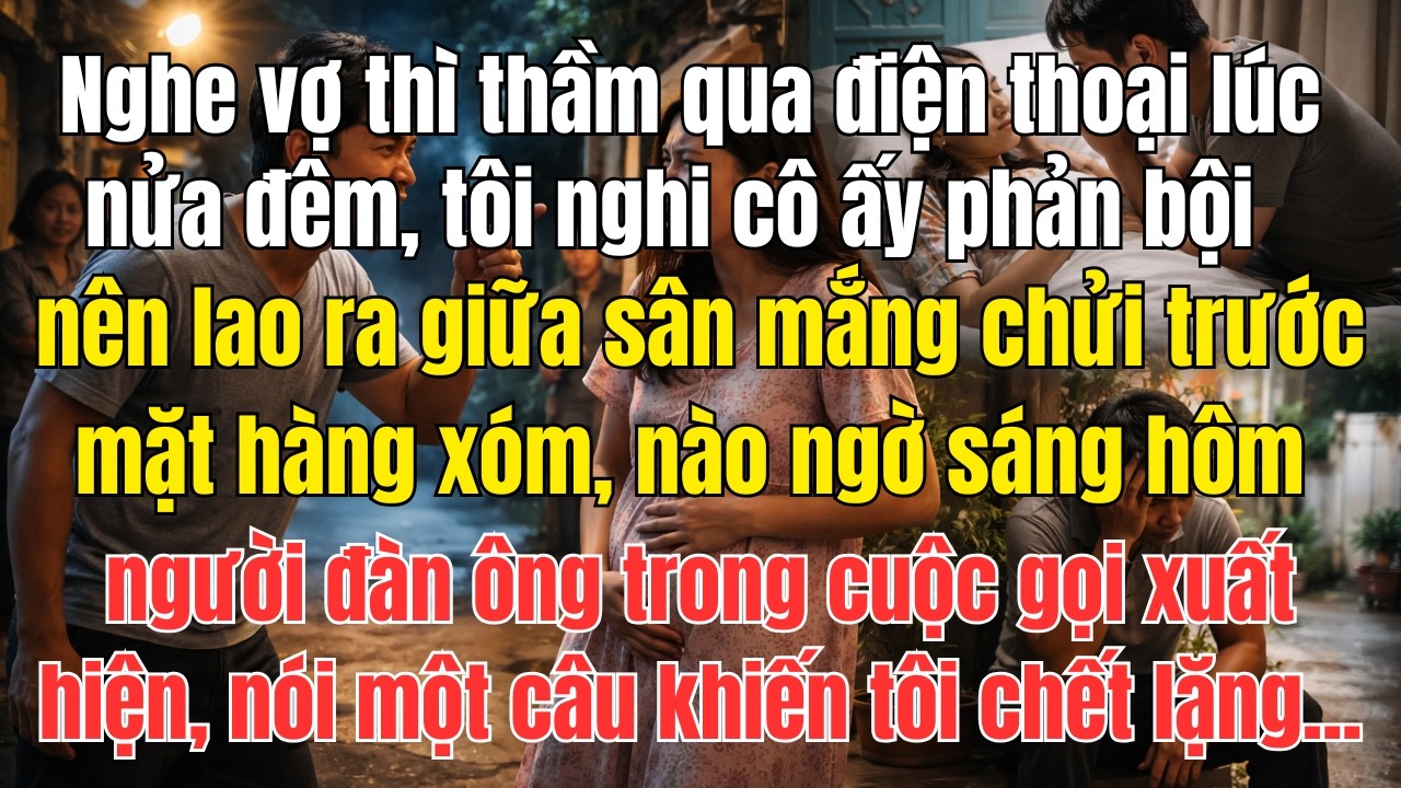 Nghe Vợ Thì Thầm Lúc Nửa Đêm, Tôi Nghi Ngoại Tình Và Cái Kết Khiến Tôi Ân Hận Cả Đời