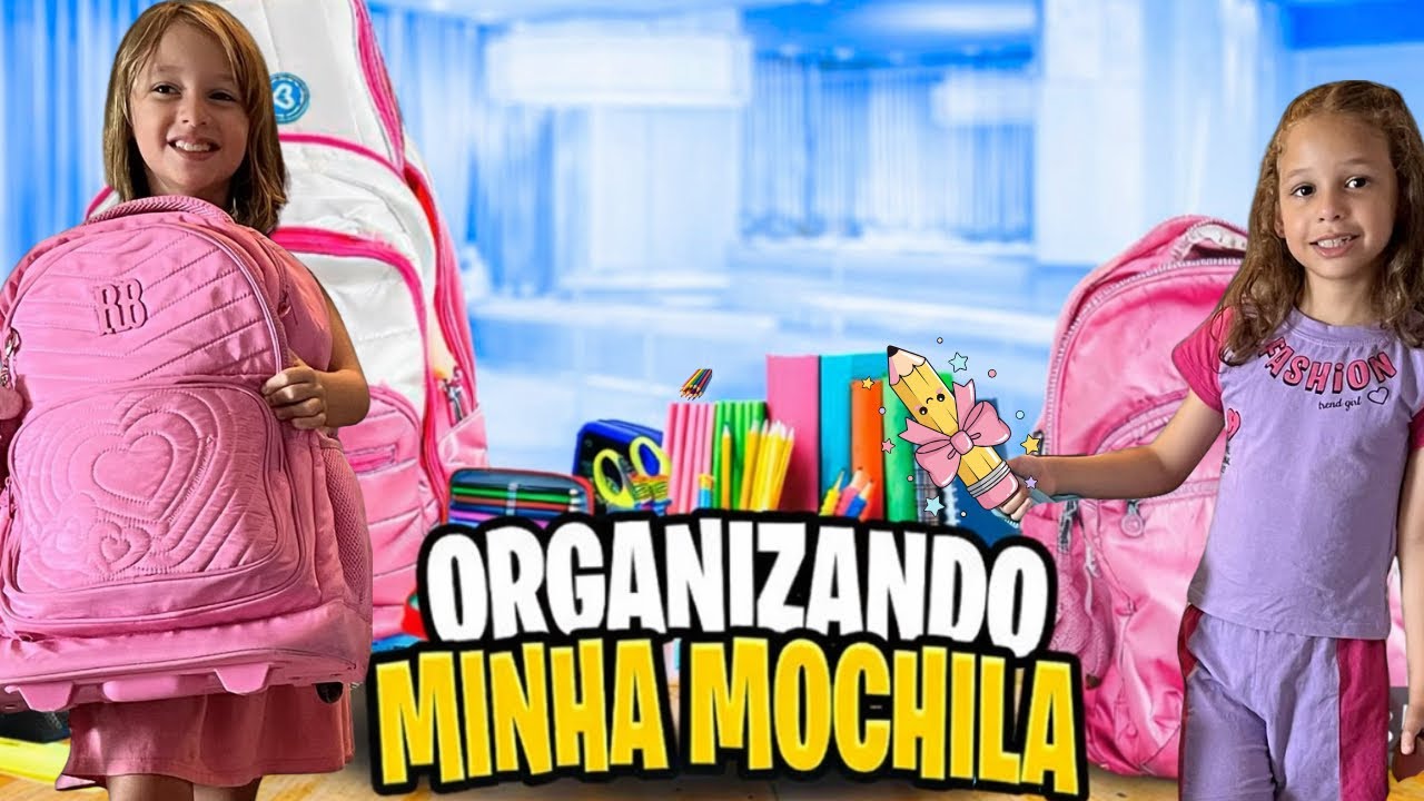 ARRUMANDO MINHA MOCHILA PARA À VOLTA AS AULAS * Qual o material mais legal?