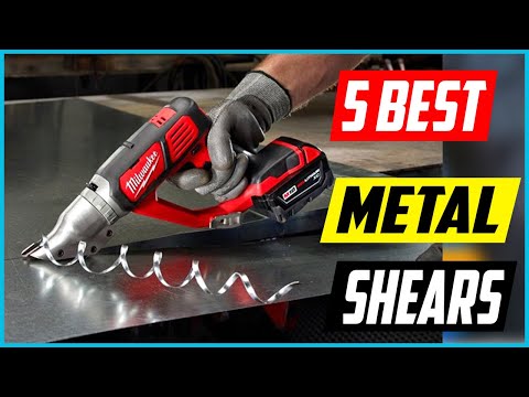 🧰 Top 5 Best Metal Shears 