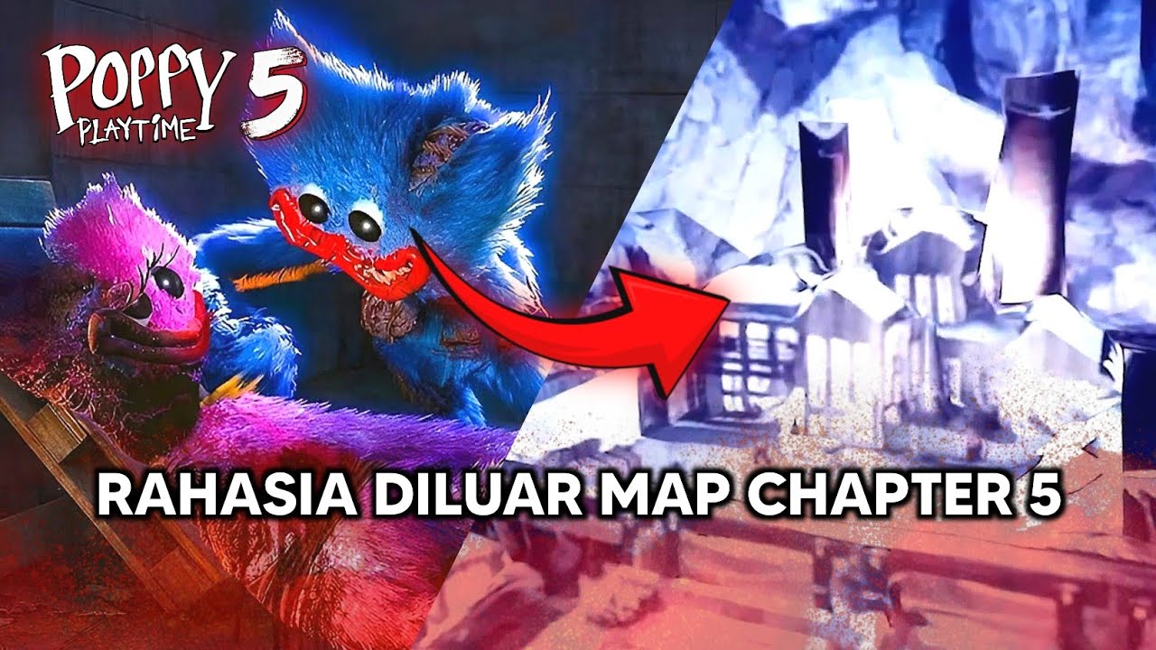 HACKING KELUAR MAP CHAPTER 5, ADA DESA RAHASIA !!! Poppy Playtime Chapter 5