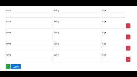 Create & Remove Multiple Form Elements Dynamically | Angular Forms Tutorial