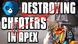 DESTROYING CHEATERS & TEAMERS IN APEX LEGENDS