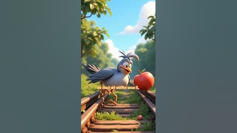 Big Pigeon looks like an apple tree on the railway track 😭 #ai #pigeon #tree #train