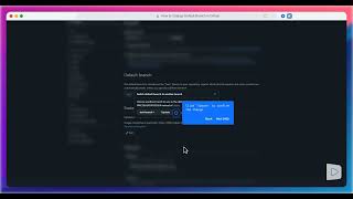 How to Change Default Branch in Github Step-by-Step