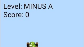 Angry Frogs Level: -A (Level Test)