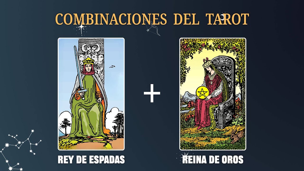 Rey De Oros Y Reina De Espadas