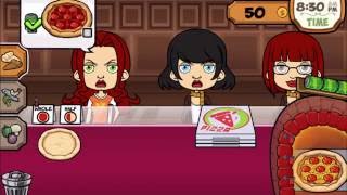 Cooking delicious pizzas in the fun game My Pizza Shop for kids in English screenshot 3