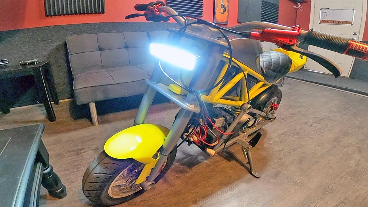 Razor RSF650 Headlight Upgrade + Install YouTube
