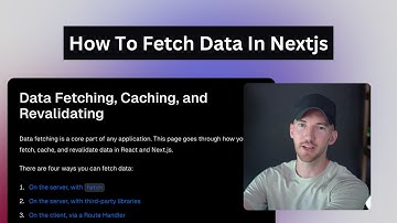 How To PROPERLY Fetch Data In Nextjs 14 | Lee Rob Explains