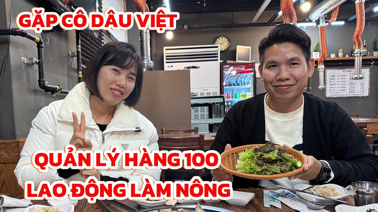 Gặp dâu cô Việt quản lý gần 100 lao động làm nông tại Hàn Quốc | Thi Hàn Quốc 
