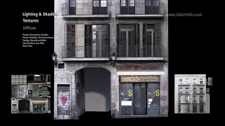 barcelona modeling shading screenshot 2