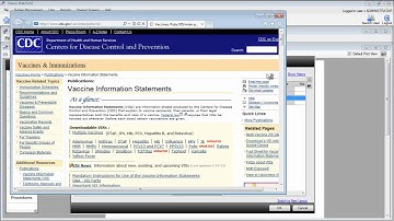 EHR Training on Immunizations