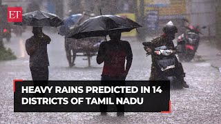 Heavy rain lashes parts of Tamil Nadu, IMD issues ‘Red alert’ for several districts
