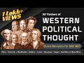 All 16 thinkers in half an hour  western political thought  quick revision