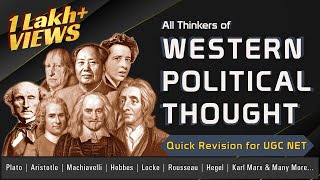 All 16 Thinkers in half an hour | Western Political Thought | Quick Revision