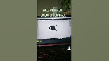 Weld vs Attach on #cricutdesignspace  #cricutforbeginners #cricuttutorials