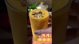 Mango shake recipe 😋 #food #trending #cooking #viral #trending #shorts #mangoshake #summerspecial