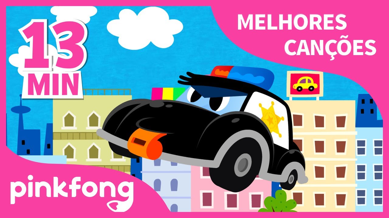 Pinkfong carro de polícia Clearance
