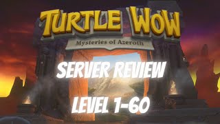 Turtle WoW Server Review 1-60 | Vanilla WoW Classic  Private Server | Record 15,000 Population