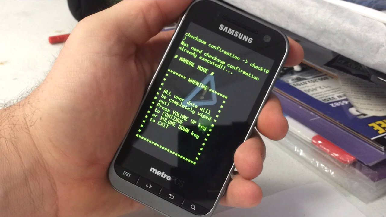 hard reset samsung  Samsung  Attain 4g Hard  Reset  Metro PCS YouTube